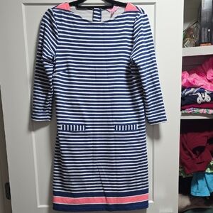 Striped Blue and Pink Lilly Pulitzer Womens M Dress